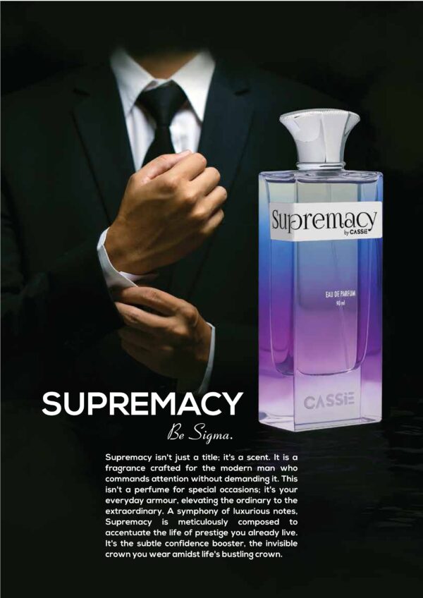 supremacy – luxury men’s perfume 90ml | cassie perfumes
