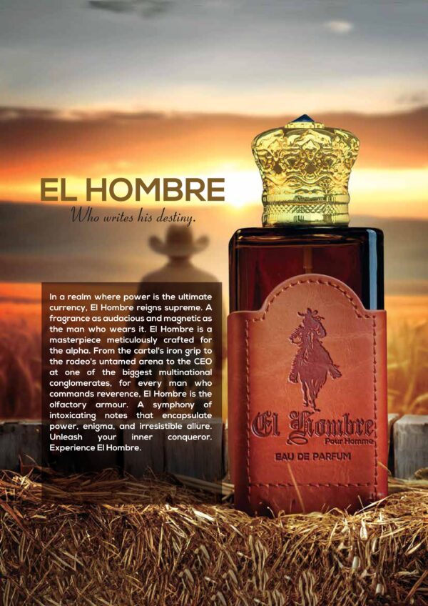 el hombre – bold luxury perfume 100ml | cassie perfumes