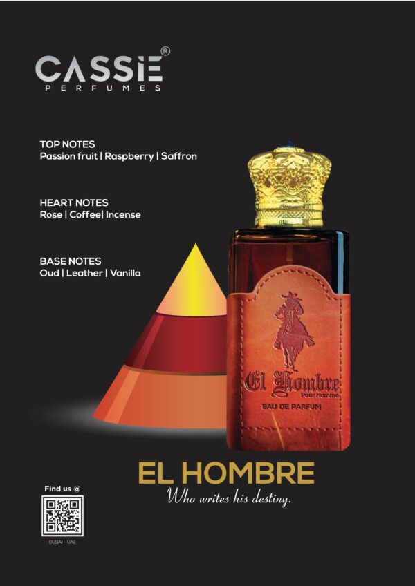 el hombre – bold luxury perfume 100ml | cassie perfumes
