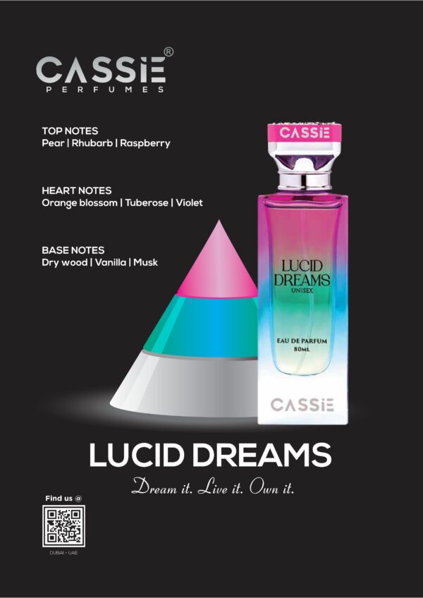 lucid dreams – luxury unisex perfume 80ml | cassie perfumes