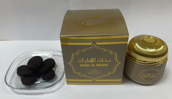 bakhoor banat al emarat –– premium tablet bakhoor | cassie perfumes