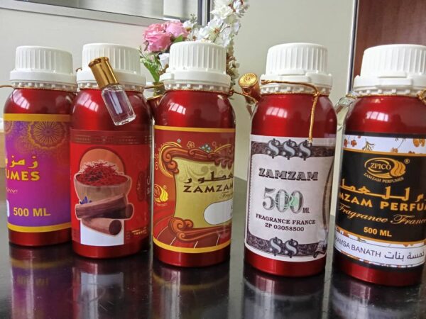 premium 500ml attar oil (wholesale bottle, alcohol free)