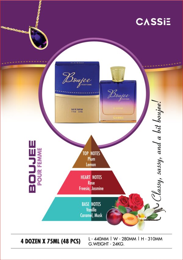 bujee eau de parfum for women (30ml & 75ml) – cassie perfumes